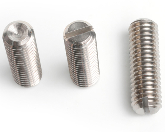 M6 X 30 SLOTTED SET SCREW CUP POINT DIN 438 A2 ST/ST