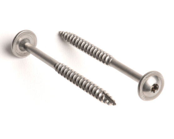 6.0 X 65 TX25 FLANGE BUTTON TIMBER SCREW (CUTTING TIP) A2