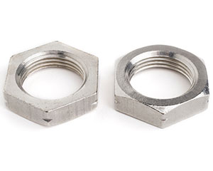 G 3/8" PIPE NUT DIN 431 TYPE B (27mm A/F) A2 ST/ST