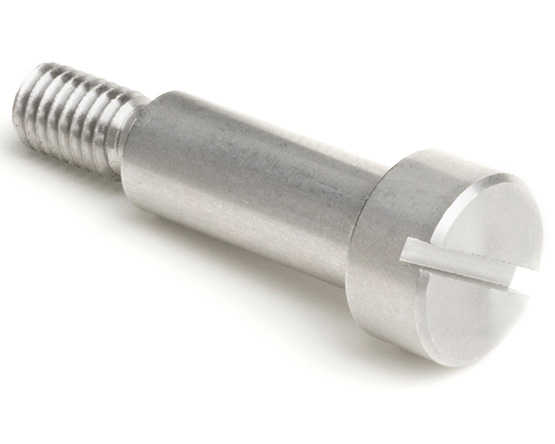 4.0 (M3) X 5 SLOTTED SHOULDER SCREW A2 ST/ST